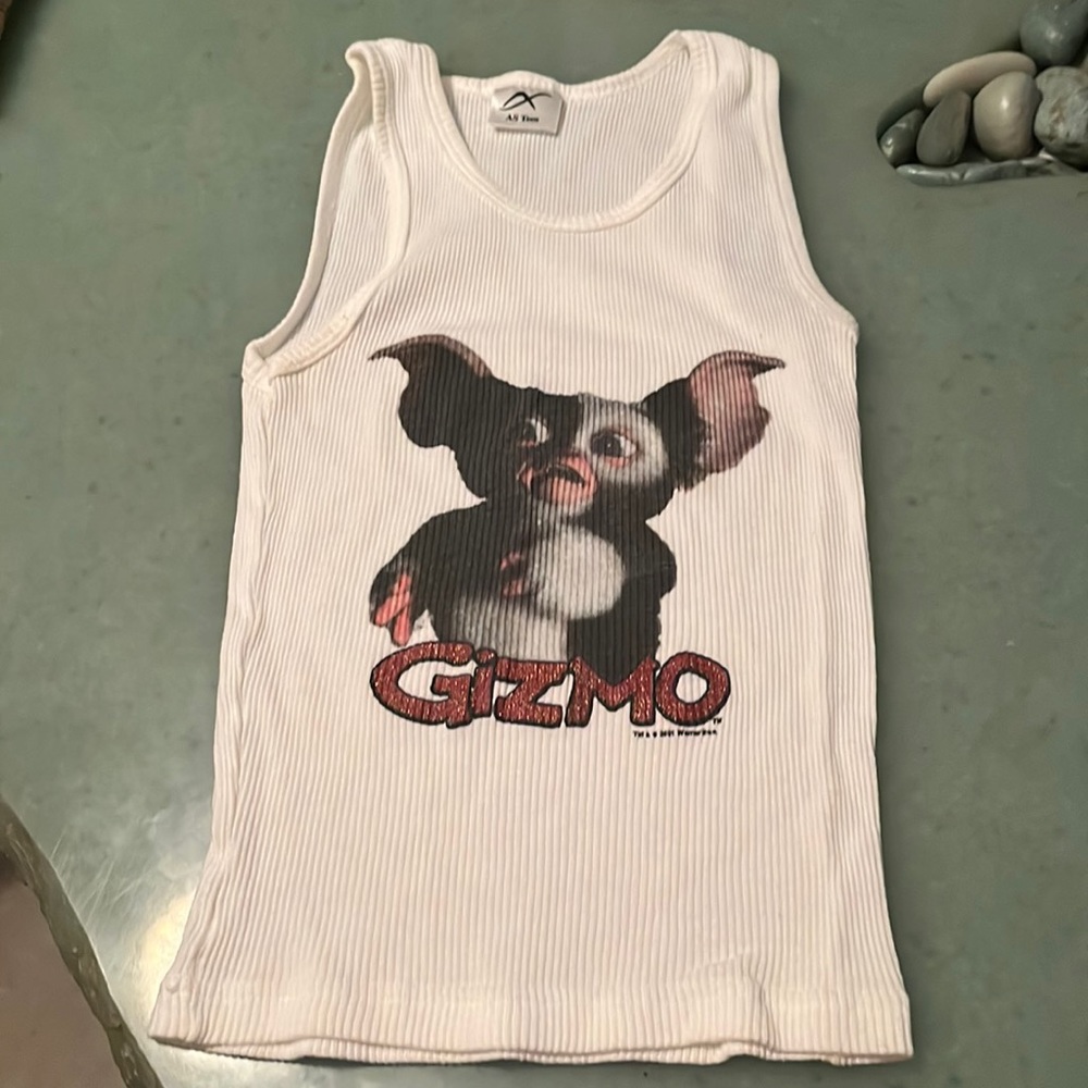 Gremlins Gizmo 2001 Warner Brothers Small white tan